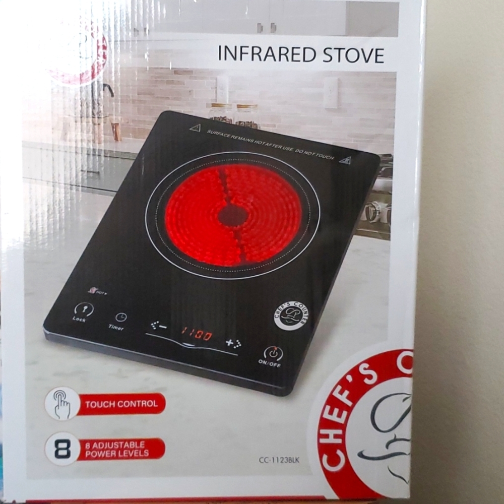 Chef counter cooktop stove